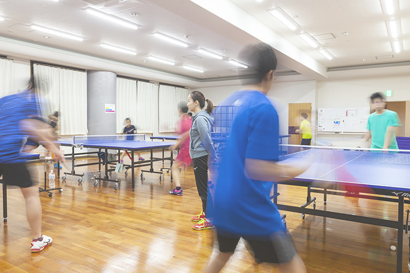 卓球のジュニア教室