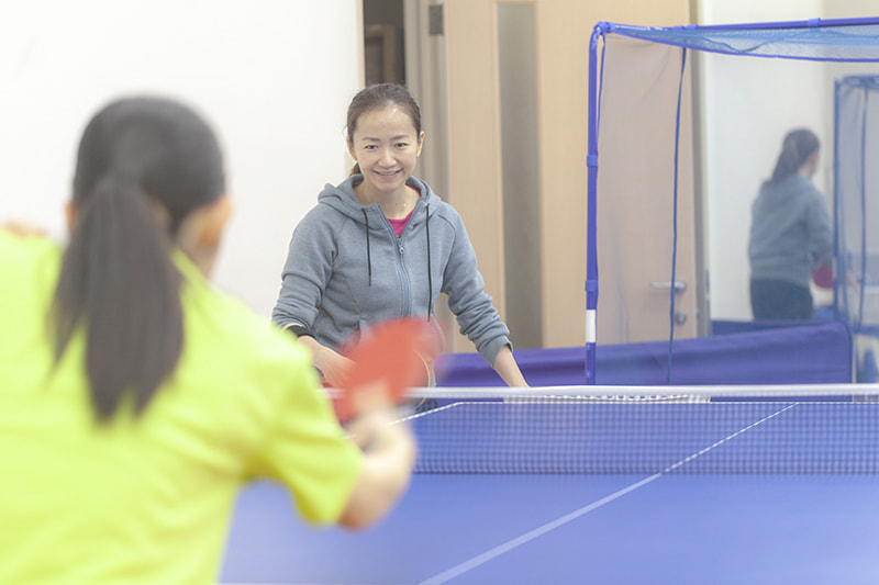 卓球の個人レッスン