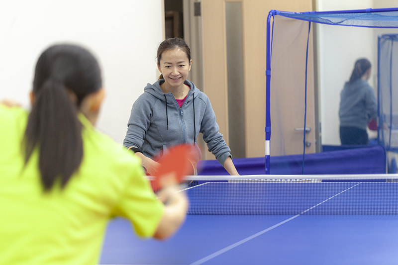 卓球の個人レッスン